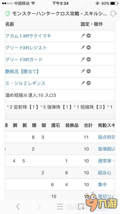 《怪物獵人XX》極限貫通弓、連射弓屬性對(duì)比