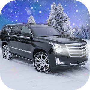 4 x 4 凯雷德雪驾驶 3D