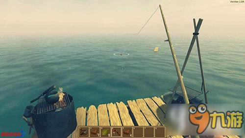 船长漂流记怎么喝水 Raft Survival Simulator喝水吃饭方法分享