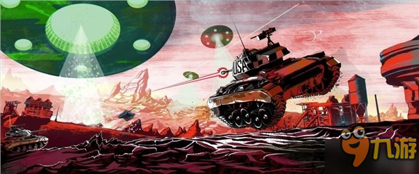 主机版《坦克世界》开启愚人节事件 火星上来场坦克大战