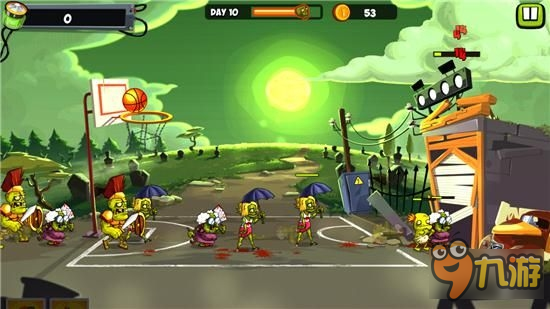 篮球才是最强武器:粉碎僵尸篮球