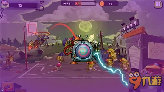 篮球才是最强武器:粉碎僵尸篮球