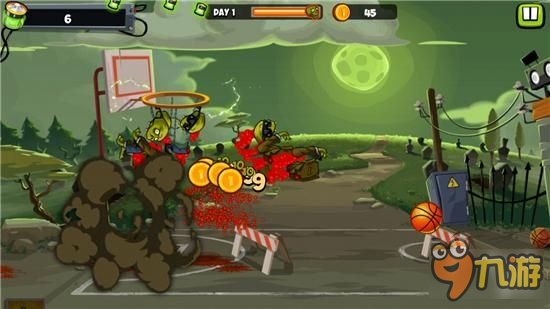 篮球才是最强武器:粉碎僵尸篮球