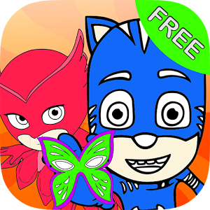 Coloring PJ Hero Game