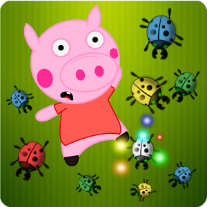Peppie Pig Bug Smashing Games