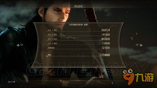 《最終幻想15（FF15）》格拉迪歐拉斯DLC100萬分獎杯攻略