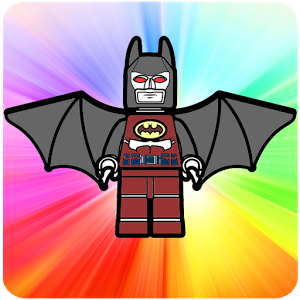 How To Color Lego Batman