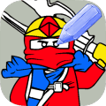 游戏下载Ninja Hero Coloring