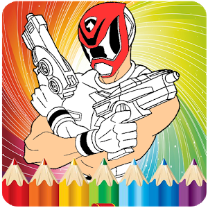 How To Color Power Rangers *
