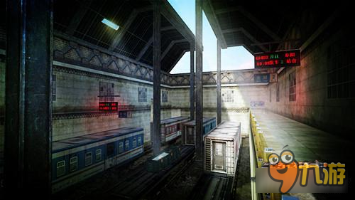 火车站中的激情对决《生死狙击》手游新地图已开启