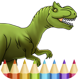 Dinosaurs Coloring Book Game