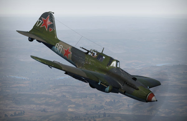 il-2是苏德战争期间苏联主要强击机,广泛用于低空火力支援陆军.