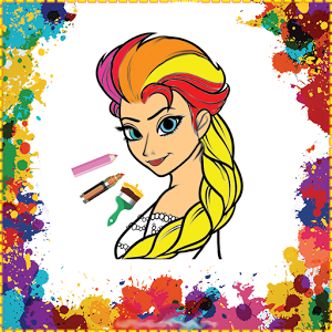 Princess Coloring book