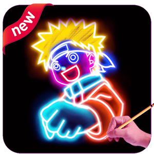 Glow Draw + Paint Cartoon