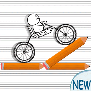 Pencilmation Cartoon Biking