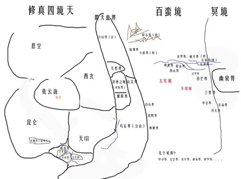 《修真世界之神力时代》之世界观