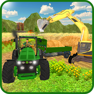 Farm Tractor Transportation 3D