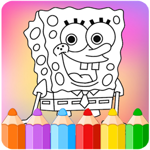 How to color SpongeBob