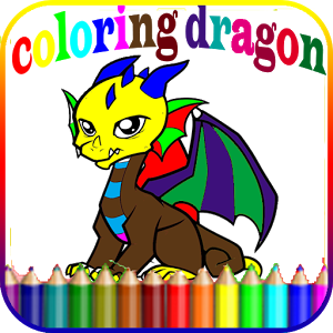 Coloring Dragon Book