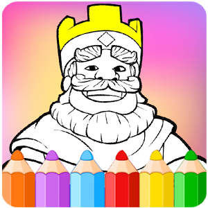 How to color Clash Royale