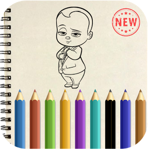Coloring Book for Baby Boss 2