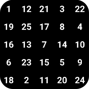 Schulte Table