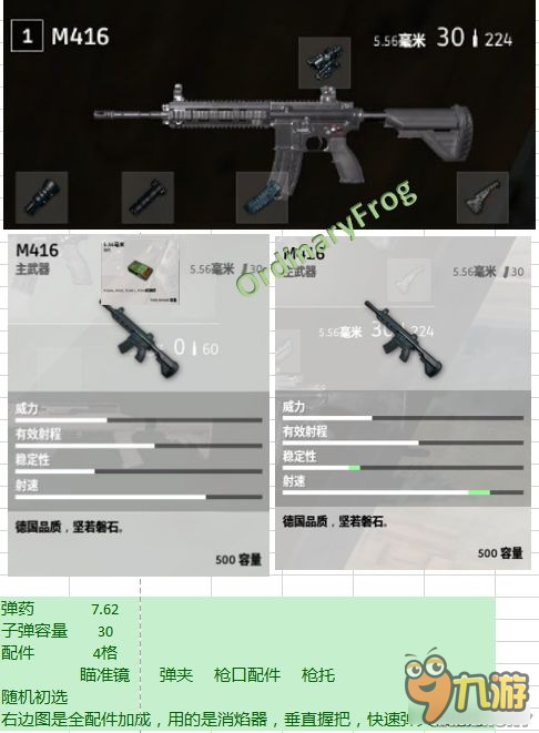 《絕地求生大逃殺》全武器裝備圖鑒及屬性介紹 武器配件大全