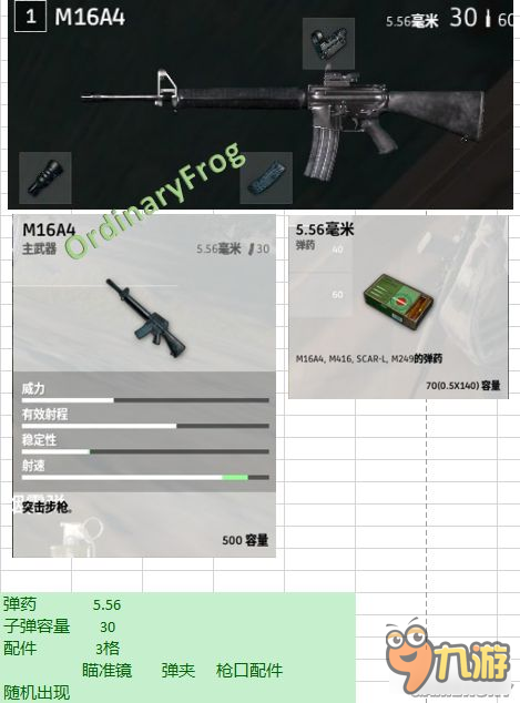 《絕地求生大逃殺》全武器裝備圖鑒及屬性介紹 武器配件大全