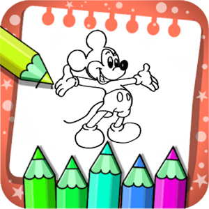 Coloring Book of Mickey Little