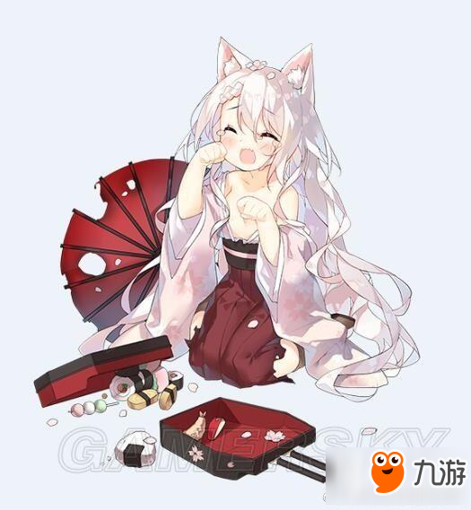 戰(zhàn)艦少女r島風(fēng)怎么樣 島風(fēng)和服皮膚大破立繪