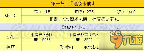 命運冠位指定fgo明治維新活動劇情本敵人配置