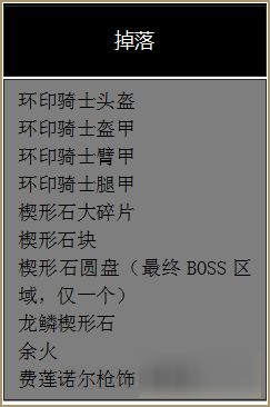 《黑暗之魂3》DLC2小怪?jǐn)?shù)據(jù)資料大全