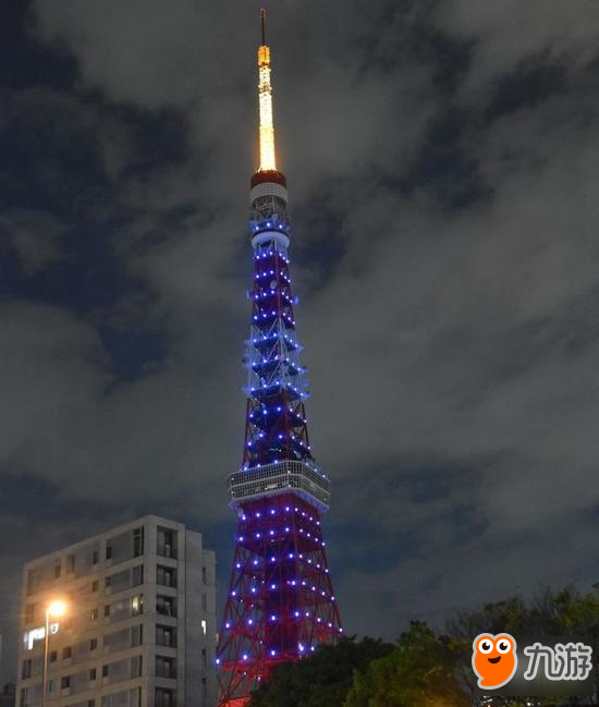 紀(jì)念最終幻想30周年 東京塔變身“水晶之塔”