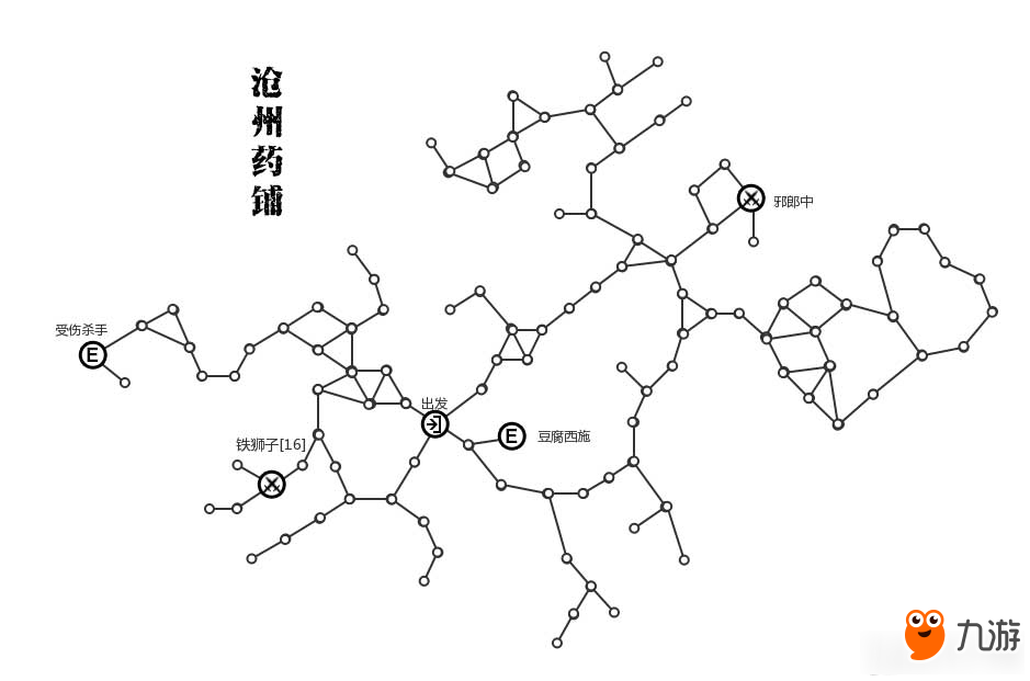 《江湖x漢家江湖》全地圖可探索要素一覽