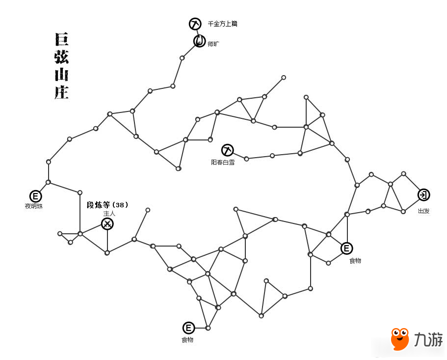 《江湖x漢家江湖》全地圖可探索要素一覽