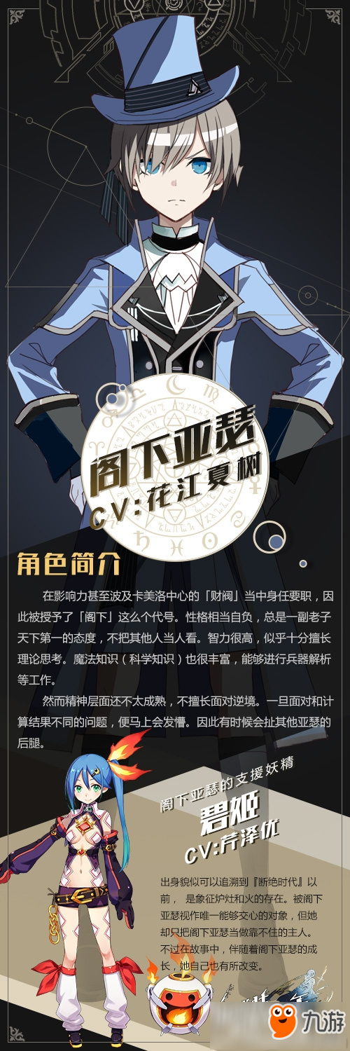 《叛逆性百万亚瑟王》画面角色曝光 六位亚瑟抢先登场