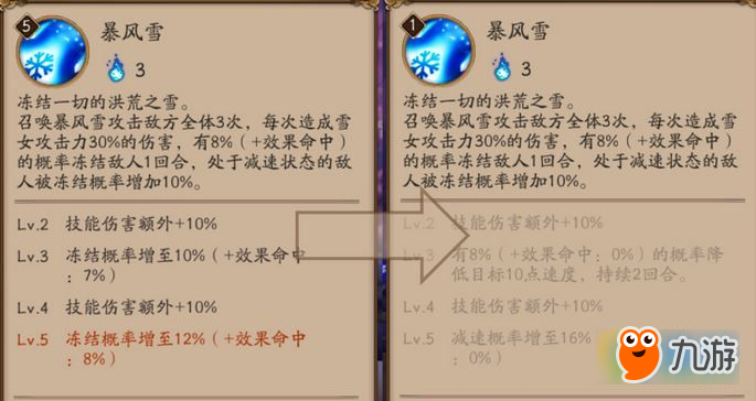 陰陽師新版雪女怎么樣 陰陽師新版雪女與舊版對(duì)比