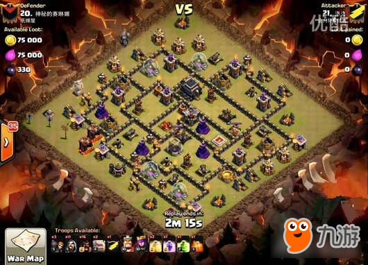 部落冲突9本不规则阵型解析 合理分布火力