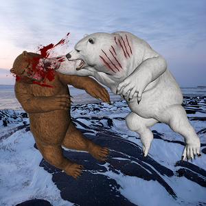 Bear Fighting Battle