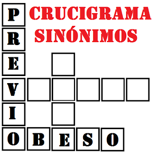 Crucigrama Sinónimos