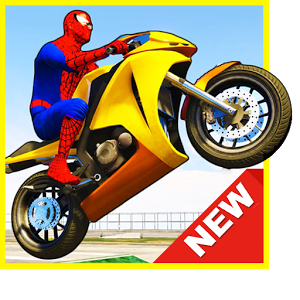 Fast Spider Motorbike Racing