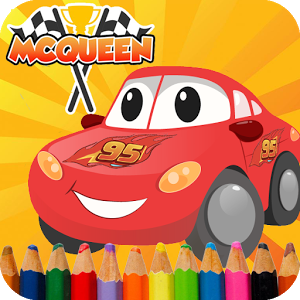 Mcqueen Coloring Car