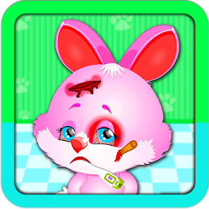 Bunny Face Injury Animal Games