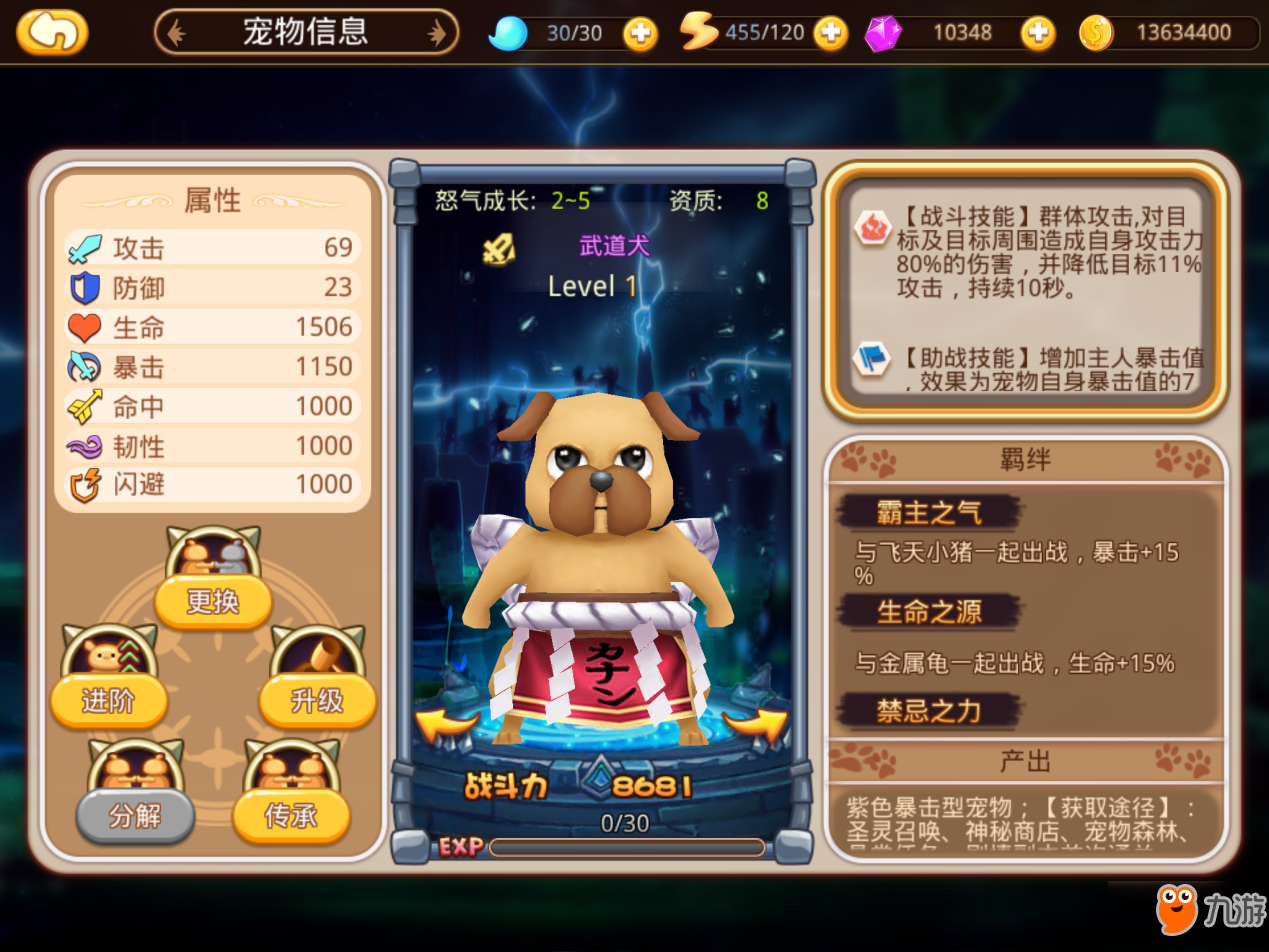 《乐土》宠物篇-武道犬