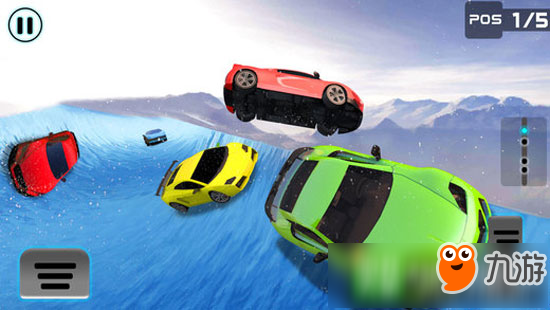 另类3D竞速手游登场《冷冻水滑道赛车》上架双平台