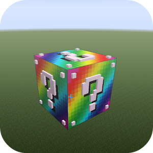 Rainbow Lucky Block Addon MCPE