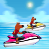 jetski scooby dog race