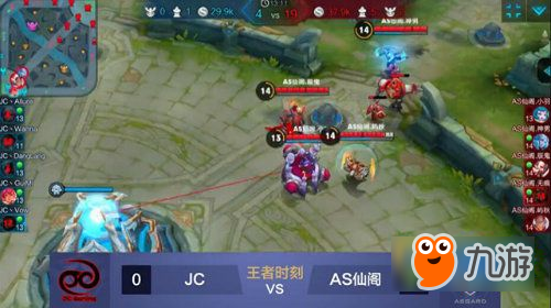 王者榮耀KPL春季賽第10周SC VS XQ JC 0:2 AS仙閣逆襲