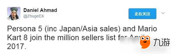 《马里奥赛车8：豪华版》销量破百万 Switch预售千万台