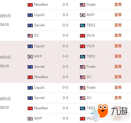 TI7國際邀請賽賽程、直播、比賽視頻 TI7國際邀請賽